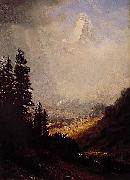 Albert Bierstadt The_Matterhorn oil painting